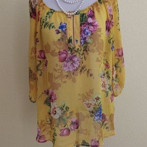Floral tunic